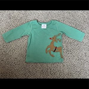 Hanna Andersson Christmas Reindeer shirt